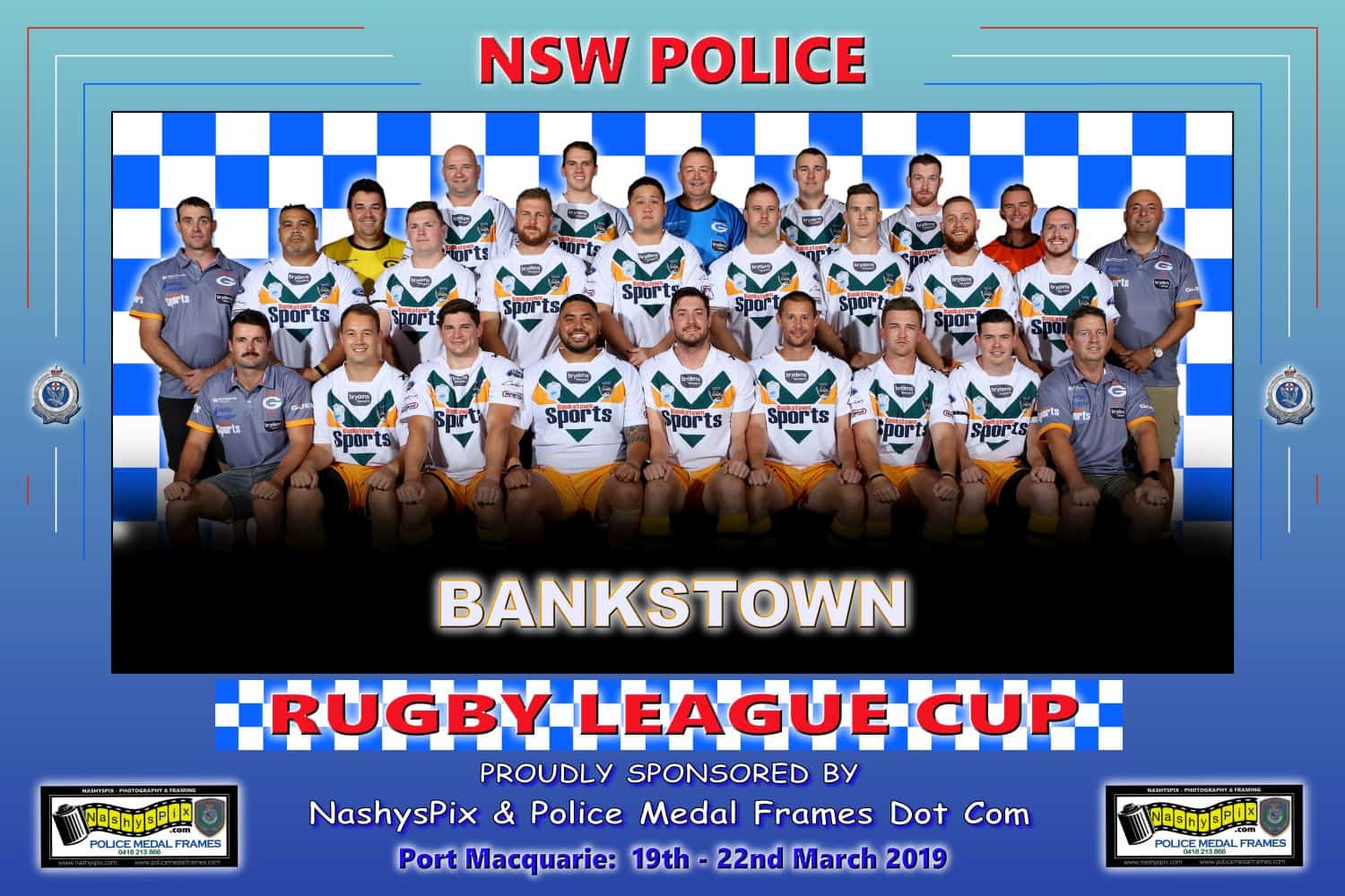 Bankstown Police Rugby League Team 2019 NSW Police Rugby League