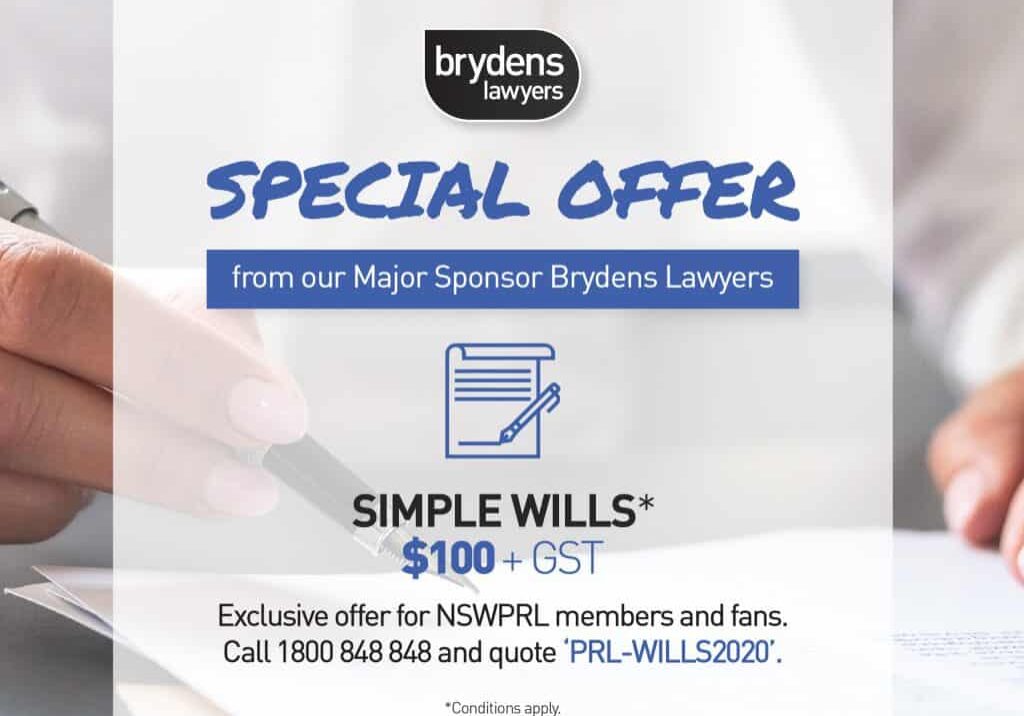 Simple Wills Offer-NSWPRL Simple Wills Offer-NSWPRL